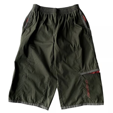 2000's "Reebok" zip pocket design short pants