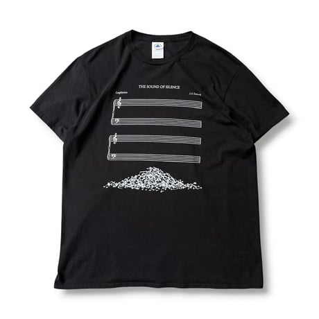 "J.S.Zamecnik" THE SOUND OF SILENCE Printed Tee