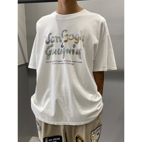 2000's "Van Gogh & Gauguin" The Art Institute of Chicago Printed Tee