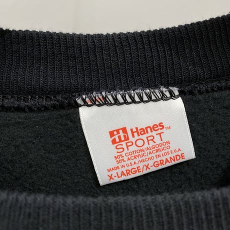 1990's "Hanes" Raglan sleeve blank sweat shirt
