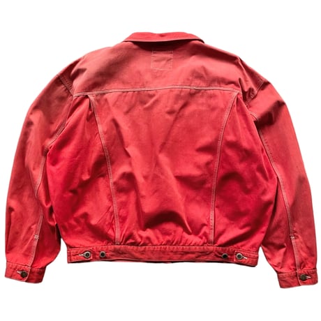 2000's Sun faded cotton trucker jacket