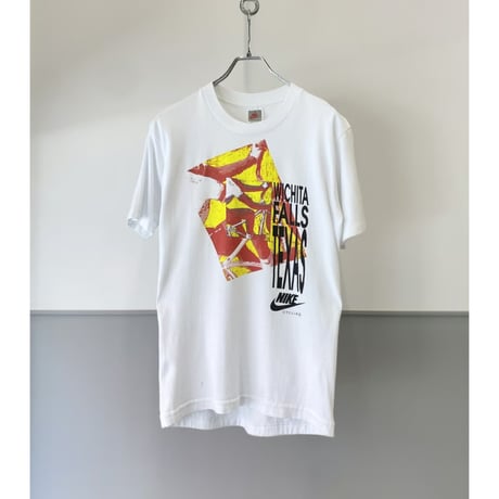 1990's "NIKE" printed cycling Tee