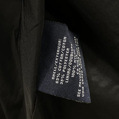 Late 1990's Double zipper Cotton blend jacket
