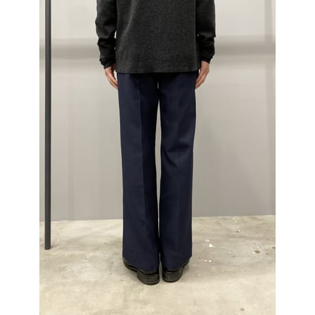 1970's-1980's Semi-flare silhouette slacks pants