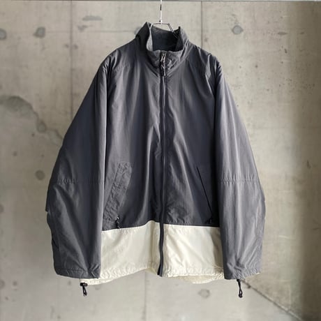 2000's "JCREW" 2tone color nylon shell jacket