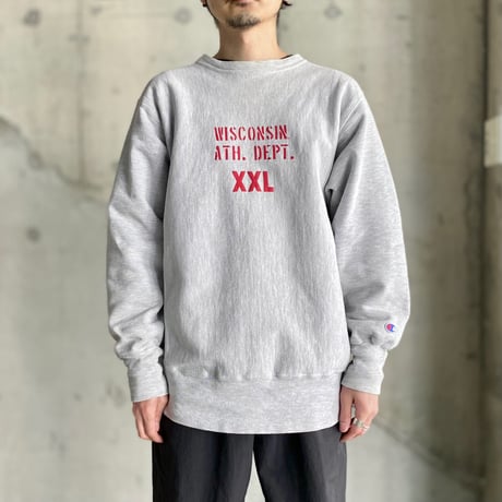 1990's "Champion REVERSE WEAVE" Error printed sweat shirt