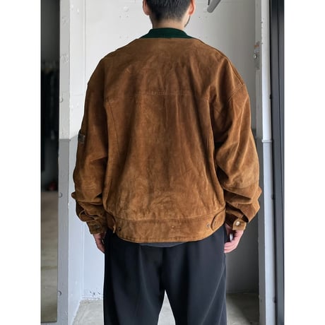 1980's Switching design leather jacket