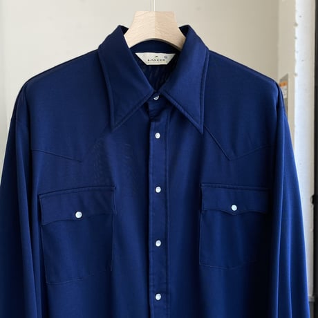 1970's "LANCER" Long sleeve western shirt