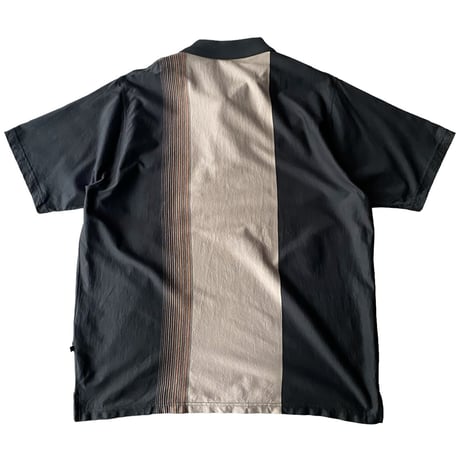 2000's Mercerised cotton half zip shirt
