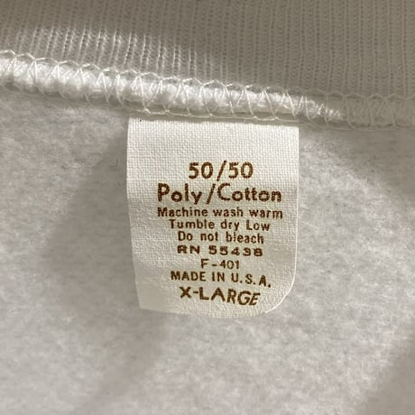 1980's Switching fabric sweat shirt