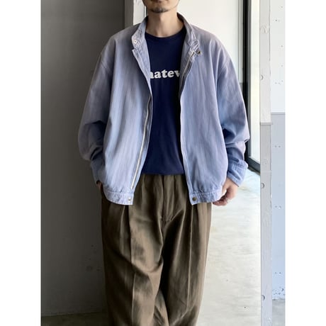1990's Sun faded cotton fabric jacket
