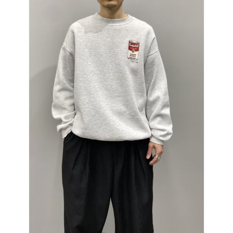 1990's "Campbell's Soup" by Andy Warhol Printed sweat shirt