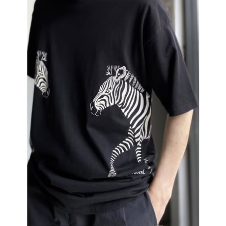 1980's〜1990's "M.ECKLER" ZEBRA Printed Tee