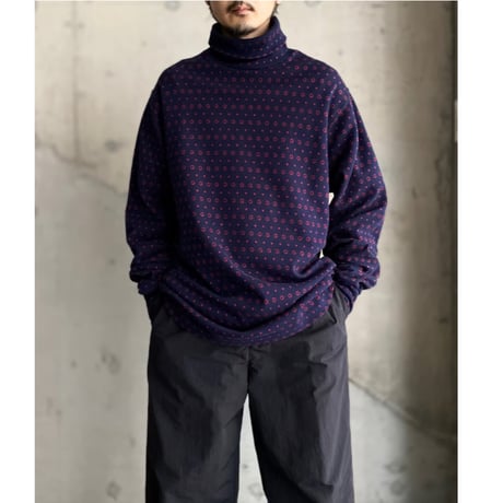 1990's "LANDS' END" Turtle necked cotton cut & sew