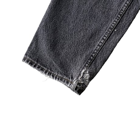 1990's "Levi's" BELGIUM made black denim pants