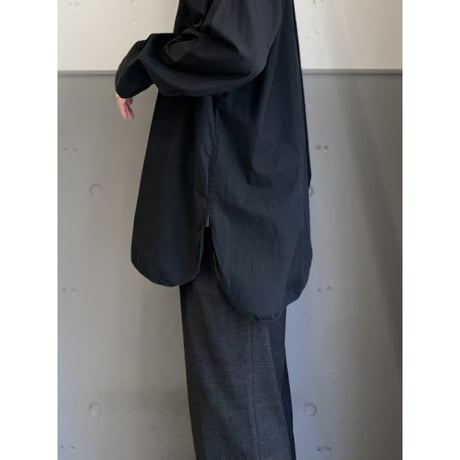 1950's-1960's Overdyed long sleeve cotton shirt