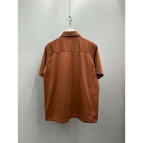 1990's-2000's Full zip short sleeve shirt