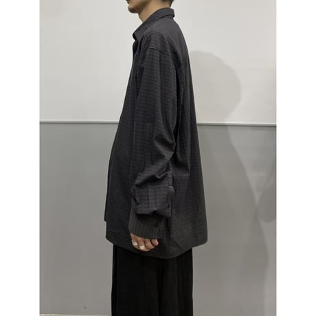 2000's Bamboo blended fabric long sleeve shirt
