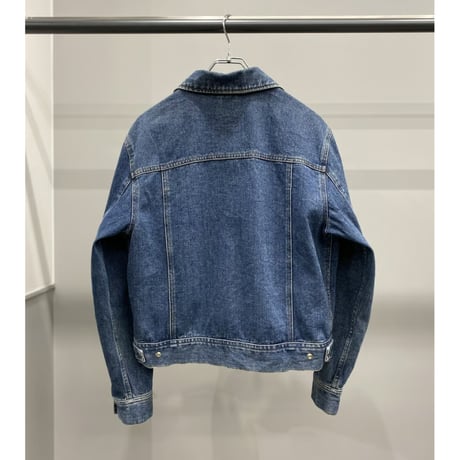 2000's "LAUREN JEANS CO." Pleated Denim Jacket (SEARS STYLE)