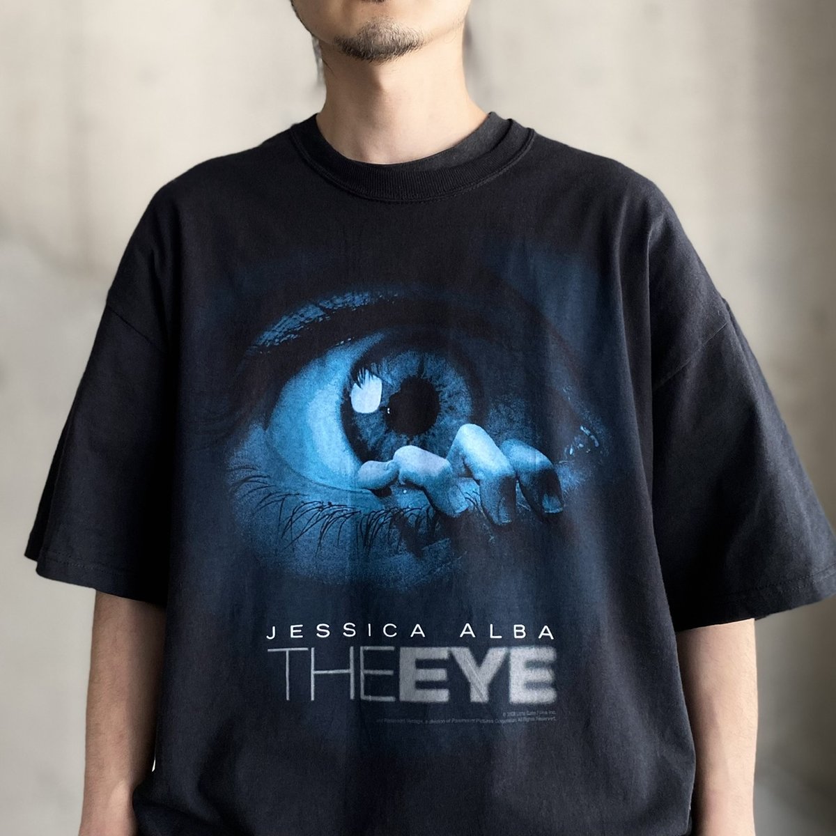 【XL】00s 映画 The Eye アイズ Tシャツ ジェシカアルバ 08'S JESSICA ALBA THE EYE T-SHIRTS（2008年 ジェシカアルバ