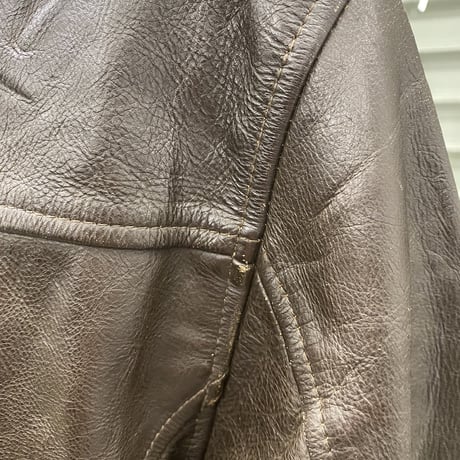 2000's "GUESS JEANS" Western design leather jacket