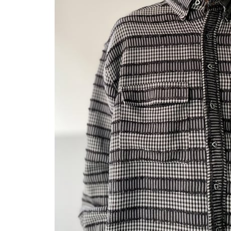 1990's-2000's Fringe design long sleeve shirt