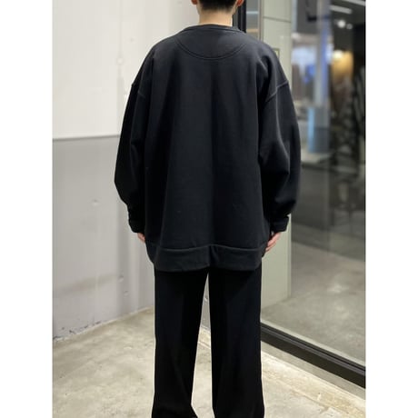 1990's Arm pocket design cotton sweat shirt
