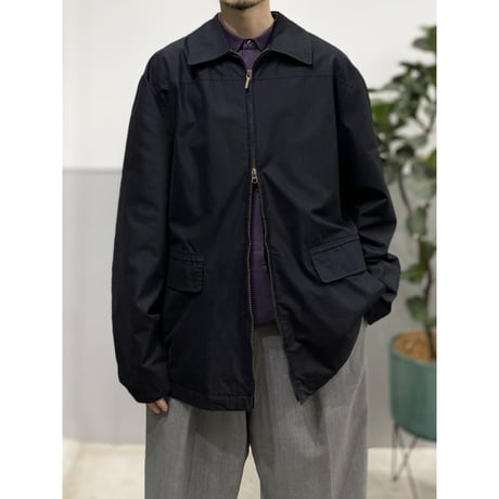 Late 1990's Double zipper Cotton blend jacket