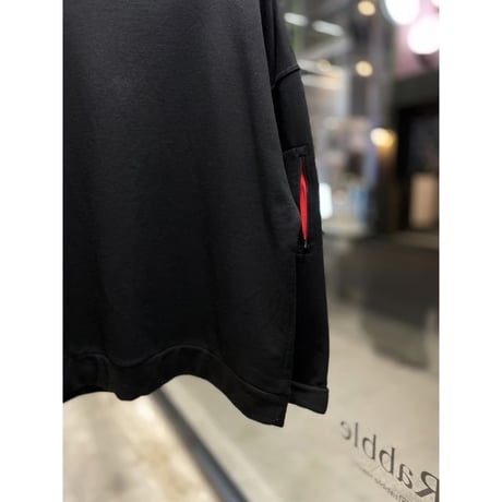 1990's Arm pocket design cotton sweat shirt