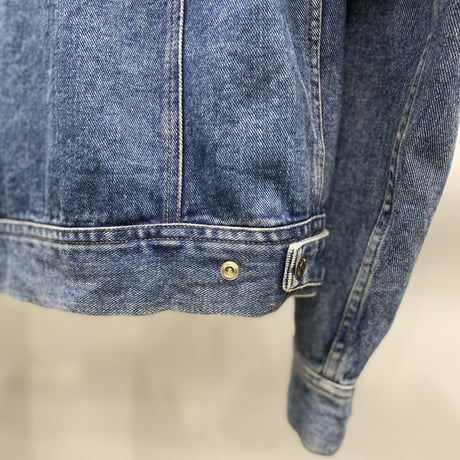 2000's "LAUREN JEANS CO." Pleated Denim Jacket (SEARS STYLE)