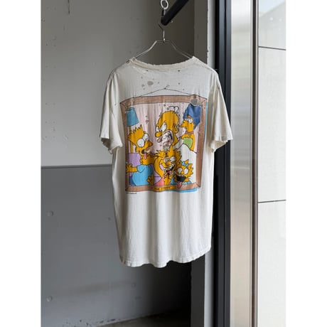 1980's-1990's "THE SIMPSONS" Damaged Printed Tee
