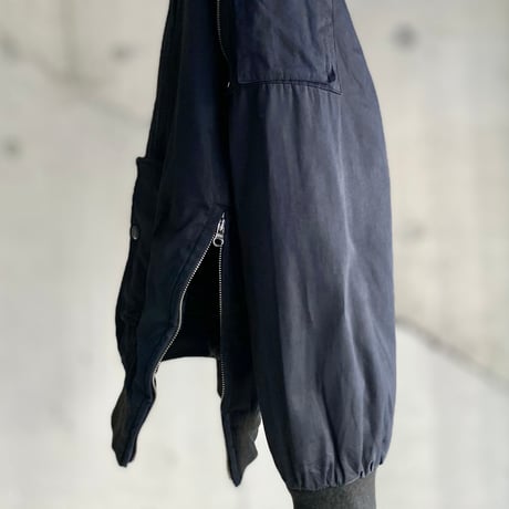 2000's Dual zip design padding jacket