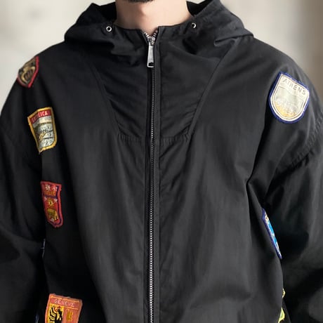 1950's-1960's "MONCLER" Black cotton ski jacket