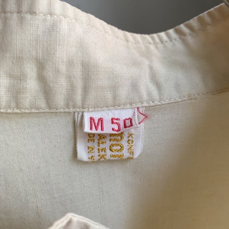 1980's Dolman sleeve wide silhouette shirt with pocket
