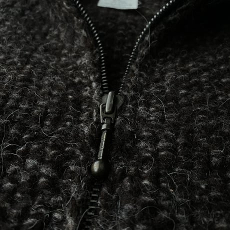 1990's Half zip Ecuador wool knit sweater