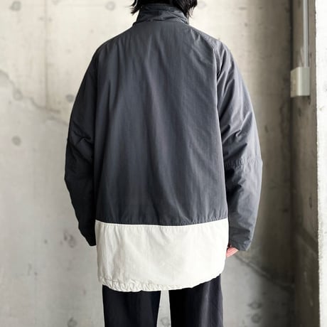 2000's "JCREW" 2tone color nylon shell jacket