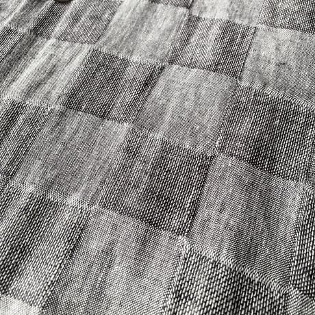 2000's Checker patterned linen shirt