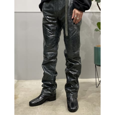 1990's-2000's "Calvin Klein" Leather Pants