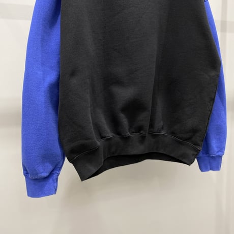 2000's Two tone color sweat shirt