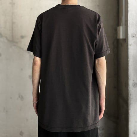 1990’s-2000's Sun faded black pocket Tee