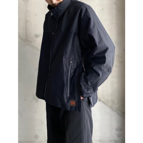 2000's "HUGO BOSS" Side zip design nylon jacket