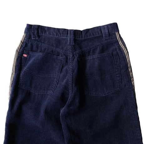 2000's Side line design corduroy pants