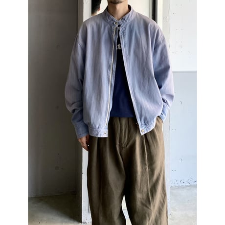 1990's Sun faded cotton fabric jacket