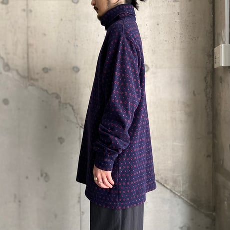 1990's "LANDS' END" Turtle necked cotton cut & sew