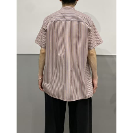 1970's-Early 1980's "LANVIN PARIS" FRANCE MADE Striped short sleeve shirt