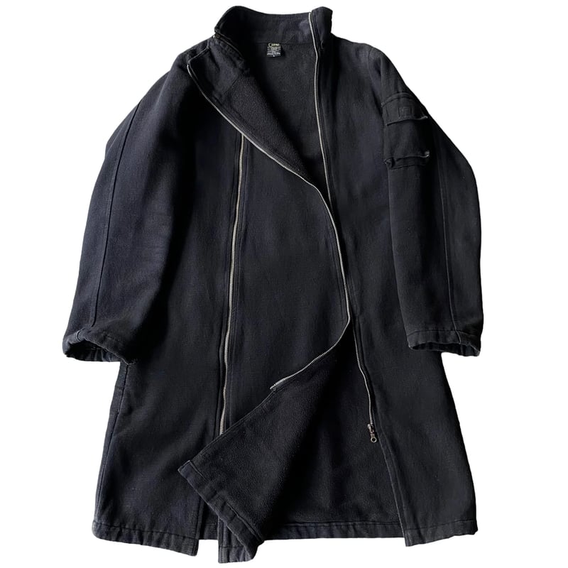 2000's Dual zip design cotton long jacket | Rab...