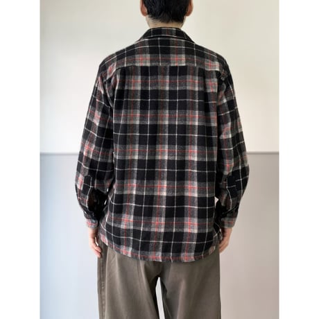 1950's-1960's "Lord Kingsbury" Open collar wool shirt