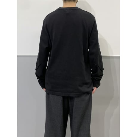 1990's-2000's Nylon blend cotton knit sweater