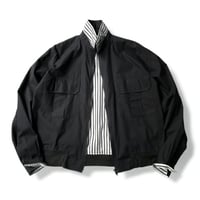 1980's-1990's Cropped Front Zipper Shirt