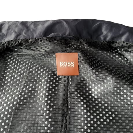 2000's "HUGO BOSS" Side zip design nylon jacket